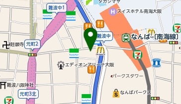 バイオエステBTBクオーレ(Cuore)なんば店の地図画像
