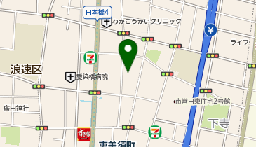 とくなが鍼灸整骨院の地図画像