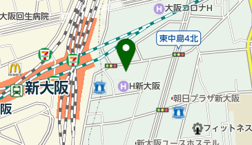 アルファコンサルティング新大阪オフィスの地図画像
