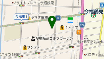 スポルト今福店の地図画像