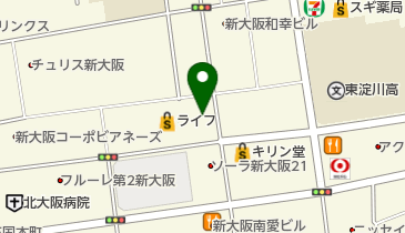 株式会社北浦商店の地図画像