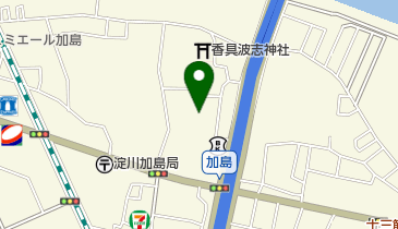 グループホームここから加島2の地図画像