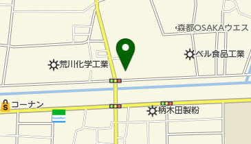 バードランド鶴見の地図画像