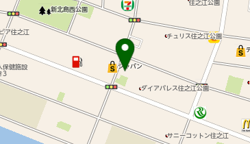 新北島会館の地図画像