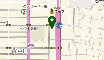 アフラック代理店・中村準一の地図画像