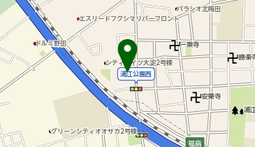 ペンギンENGLISHシティハイツ校の地図画像