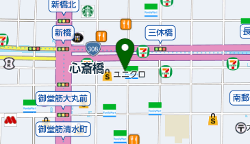 アクエアリーズの地図画像