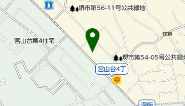 ビーナスキッズ深阪の地図画像