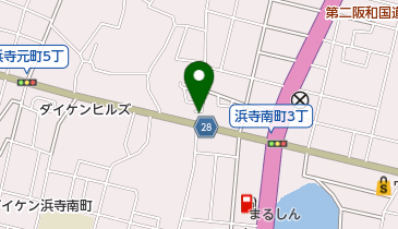 ヒーローズ浜寺校の地図画像