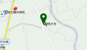 宗教法人西方寺の地図画像
