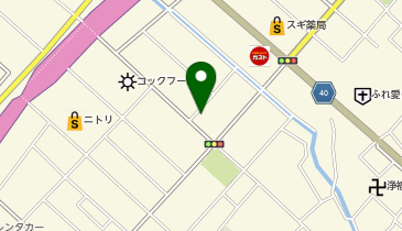 東里自動車の地図画像