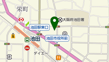 池田市立 池田中央公民館の地図画像