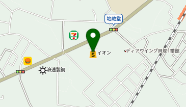 ルビーイオン貝塚店の地図画像