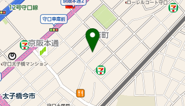 メディカル整体院の地図画像