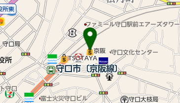 M・USPORTS京阪守口店の地図画像