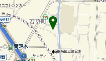 茨木市立 東奈良コミュニティセンターの地図画像