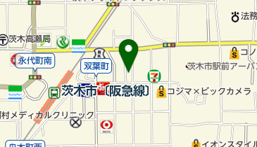ロイヤルイングリッシュスクール茨木校の地図画像