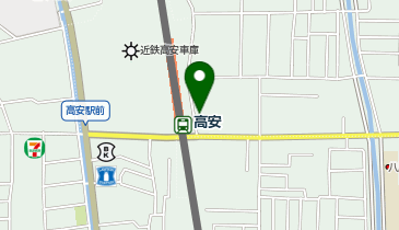 高安柔整院の地図画像