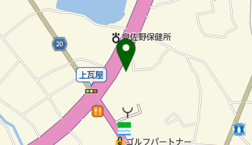 インドアゴルフスクールGOLFIOの地図画像