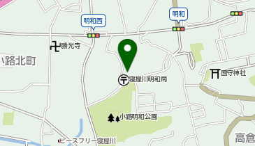 寝屋川市立 学び館の地図画像