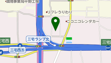 旭紙工株式会社の地図画像