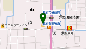 ピザハットデイリーカナート松原店の地図画像