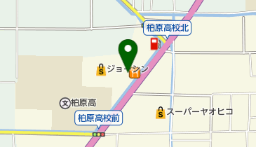 パレット柏原店の地図画像