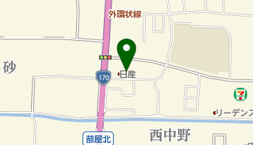 有限会社新進自動車の地図画像
