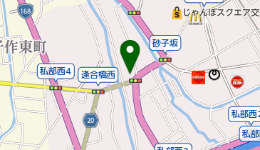 しげよし交野店の地図画像