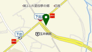 焼肉あみ阪南店の地図画像