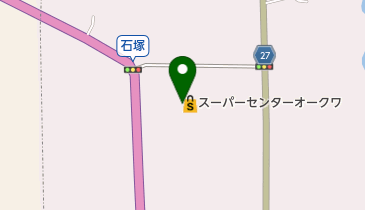 ベルプラス河南店の地図画像