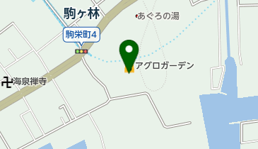 ワークスタイルショップキーポイント駒ヶ林店の地図画像