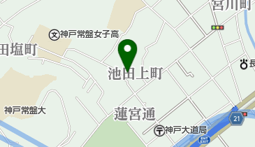 池田地域福祉センターの地図画像