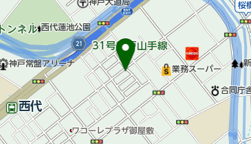 喜久屋化粧品店の地図画像