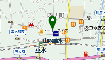 靴のニシキ本店の地図画像