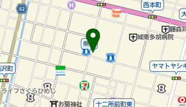 大丸屋 魚町店の地図画像