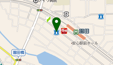 スナック博多の地図画像