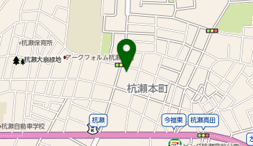 丸徳寿司杭瀬店の地図画像
