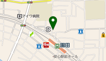 テンプルの地図画像