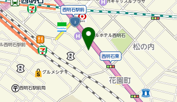明石夢工房西明石店の地図画像