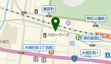 ラルーナアレックス明石店の地図画像