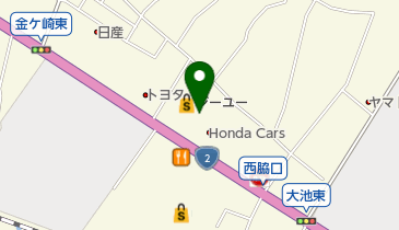 夢前リース大久保店の地図画像