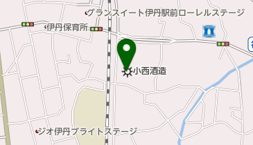 小西酒造株式会社の地図画像