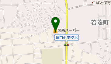 サンブレッド 稲野店の地図画像