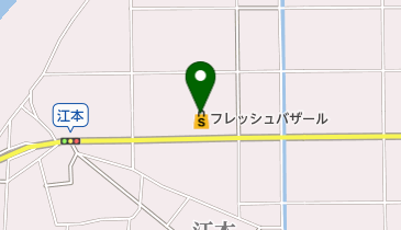 株式会社白バラドライ 江本店の地図画像