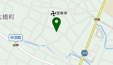 かねと美容室の地図画像