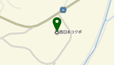 株式会社西日本コクボの地図画像