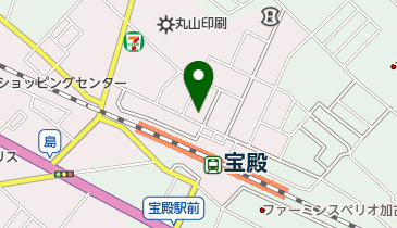 北野自転車預り所の地図画像