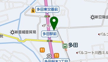 メナード美のほほえみの地図画像