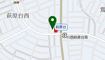 アニマートかわにしの地図画像